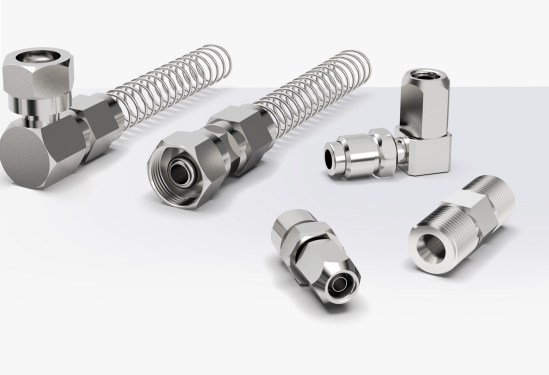 Quality Special Stainless Steel Fluid Connector (Spray Series) – Optimized for Paint System: Conveying,Metering, Proportioning, Mixing & Atomization wholesale