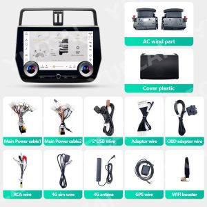 Qualcomm 665 Car Android Navigation Android 13 Head Unit For Toyota Prado 10-22