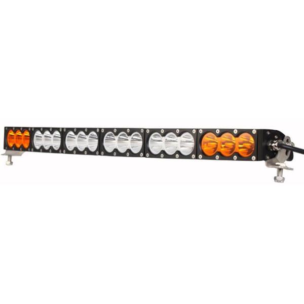 Multi Color 180W 32 Inch Curved LED Light Bar Amber White IP67 Waterproof
