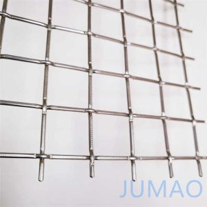 Crimped Weaving Architectural Expanded Metal Mesh Wire Interior Cladding