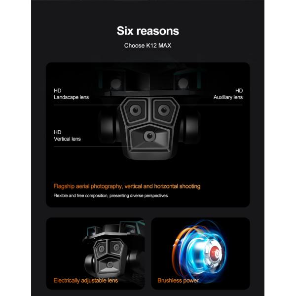 T2 Drone Dual Camera Quadcopter Airplane With Brushless Motor Uav Maximum Flight Time Other Ideal for Aerial Photography