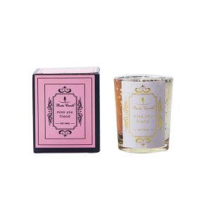 Elegant Candle Paper Box of Folding Box with Hot Stamping Logo