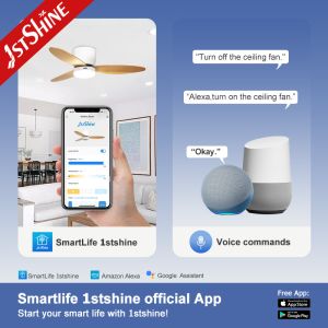 Upgrade Your Home with 42 Inch Ceiling Fan LED Light 6 Speed Choice High CRI Ra