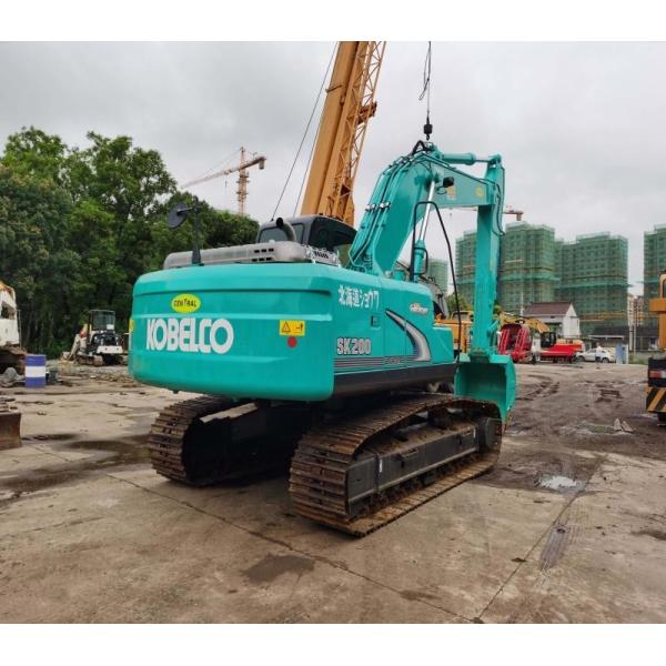 Engine model Hino Hino J05E Second-hand Kobelco Excavator Green Sk200 Excavator