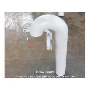 Mrine Deck Round Goose Neck Ventilation Diameter 100mm, AB Type, With Flap Valve