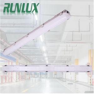 Cheap Energy-saving 2ft/4ft/5ft/8ft Tri-proof Light with 50000 Hours Lifespan and IP66 IK10 for sale