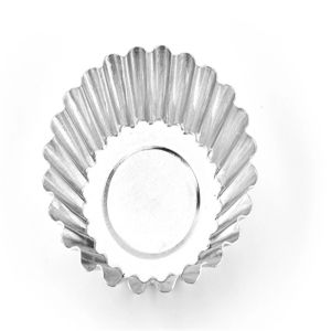 Rk Bakeware China- Hard Anodized Aluminum Loose Base Fluted Quiche Pan