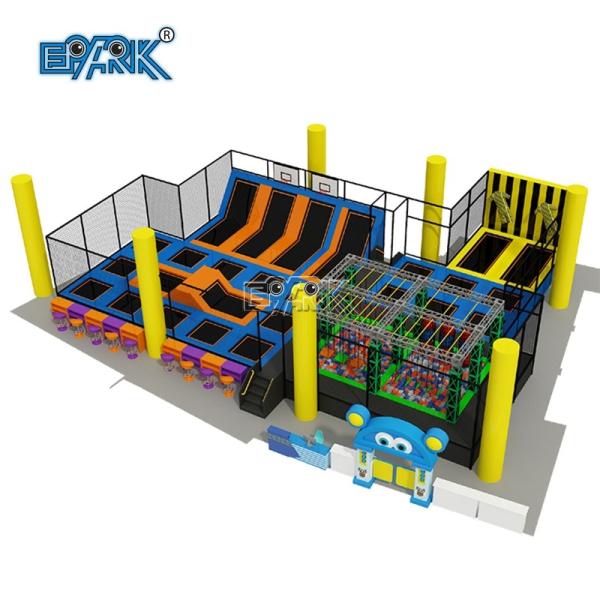 Trampoline Park Soft PlayTrampoline Indoor Playground Equipment Play Gym Jungle