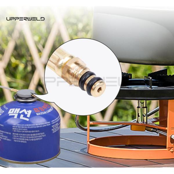 Outdoor Camping Tools Durable Gas Stove Valve Cassette Gas Tank Conversion Head Adapter Bottle Adapter Connector