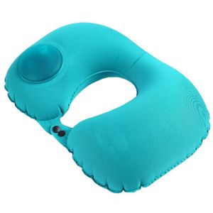 New high quality customized automatic press type inflatable U neck pillow