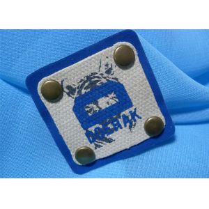 Ribbon / Satin Tape Silk Screen Printing Labels Screen Printed Tags Professional