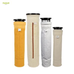 China Nomex Needle Felt P84 PTFE Polyester Asphalt Mixing Plant Aramid Filter Bags on sale