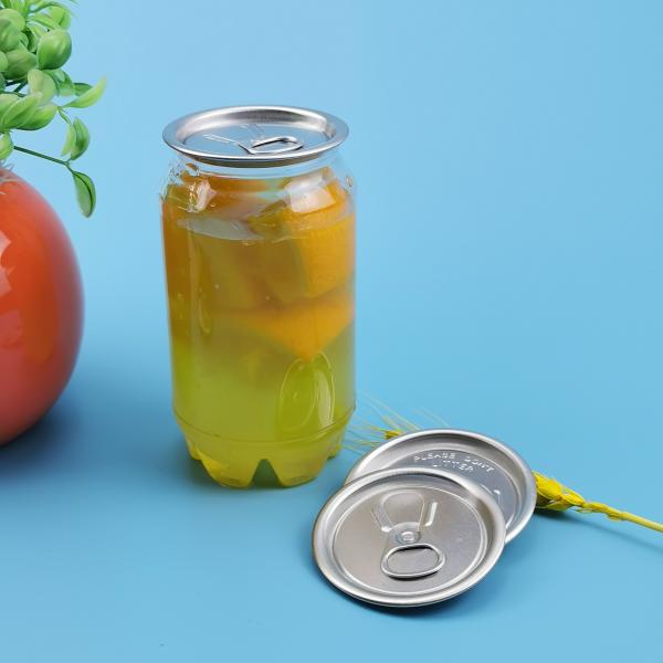 Quality Sliver Aluminum 2.05" 12oz 350ML Plastic Beverage Cans wholesale