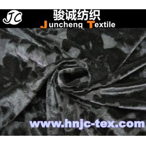 New burnout pattern spendex and polyester blend elastic mirco new fabric