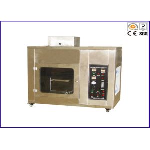 Cellular Plastic Horizontal Flammability Tester , ISO 9772 Flammability Test