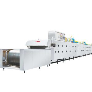 200 Degrees 1400mm Width Chamber Cookies Tunnel Pizza Oven