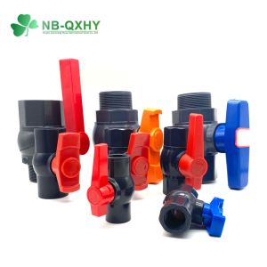 Octagonal Ball Valve with Butterfly Handle Water Connection and Socket