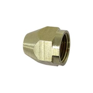 Brass Gas Connector With Threaded Straight Fitting For Natural Gas Stovetops