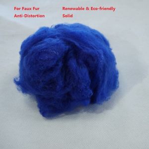Recycled Pet Fiber (PSF), 100% Pure Eco - Friendly Material For Faux Fur , Best