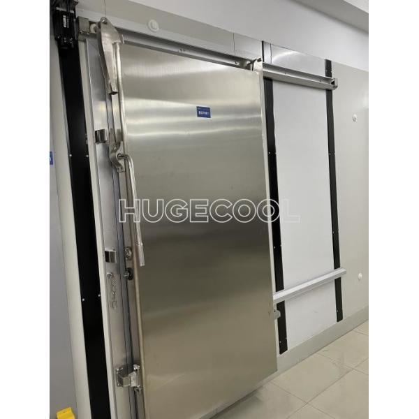 Quality Walk-in Freezer/Cold Storage Room Sliding Door with PVC Curtain and Stainless Steel wholesale