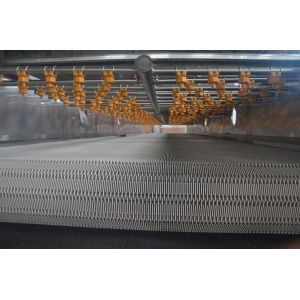 Depend Machine Capacity Industrial Fruit Jam Jar Cooling Tunnel Pasteurizing