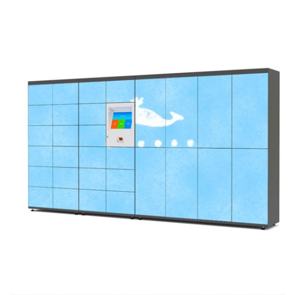 Quality Security Camera Laundry Locker Service 15 Inch Touch Screen wholesale