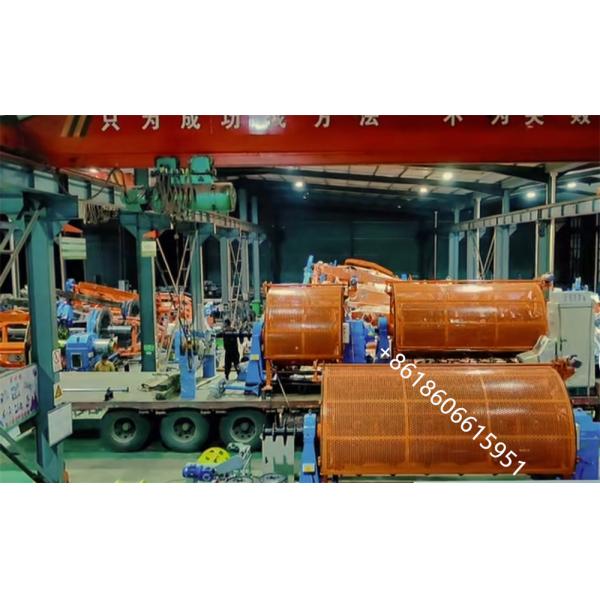 12+18+24 / 500 Durable Auto-Loading Rigid Type Cable Stranding Machine for Copper Wire