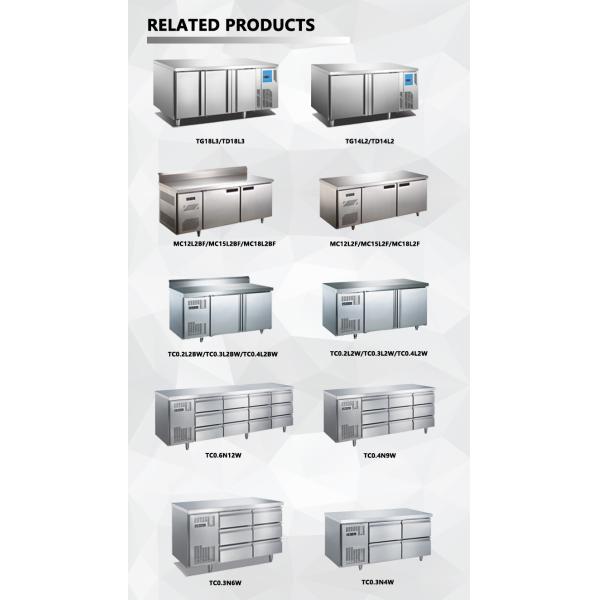 Commercial Tabletop Under Counter 201/304 Chiller Drawer Refrigerated Fridge Refrigerator Table Freezer