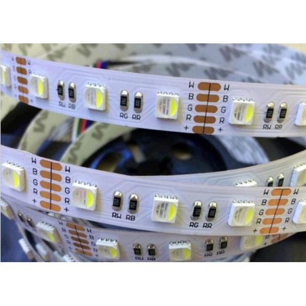 5050 RGBW led strip 12V IP65 waterproof led lights+IR40keys white Shell RGB