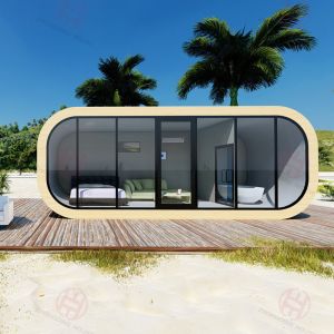 Cheap Relaxing Zone Prefab House Customized Color and Sandwich Panel for a Luxurious Design for sale