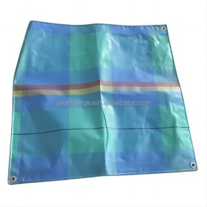 Fish Pond Tarpaulin Lightweight Stripe PE Waterproof Tarpaulin for Truck