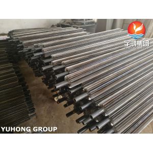 ASTM A179 Welding Longitudinal Fin Tube For Refrigeration And Cryogenic Systems
