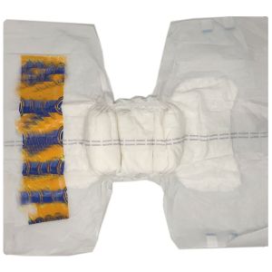 Blue ADL Ultra Thick Unisex Adult Diapers With 3D Leakguard