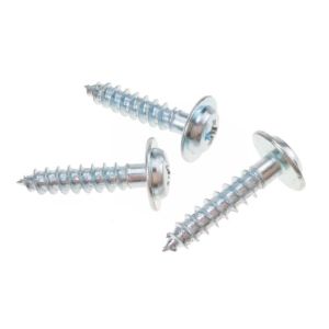 Self Tapping Thread M4.5 Pan Washer Head Screws for Sheet Metal Galvanized Steel