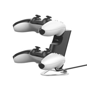 Suspension Dual Controller Charging Station Stand For PS5 Gaming Controller