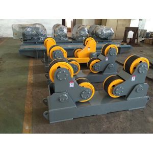 China Self Aligning Pipe Welding Rollers With 2 Sets 10T Positioner 1.5 KW Single Power on sale