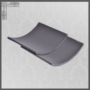 Unglazed Structural Clay Tile Flat Roof Tiles For Garden Pavilion