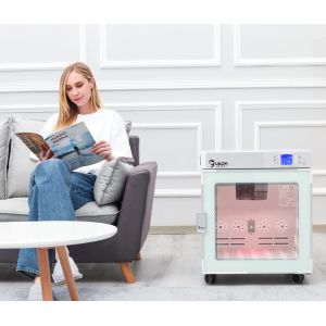 Infrared Lamp Puppy Dry Room Cat Air Bathing 50Kg With 2 Blowers