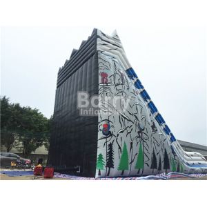 Custom Made Large Inflatable Slide , Commercial Adult Blow Up Slide