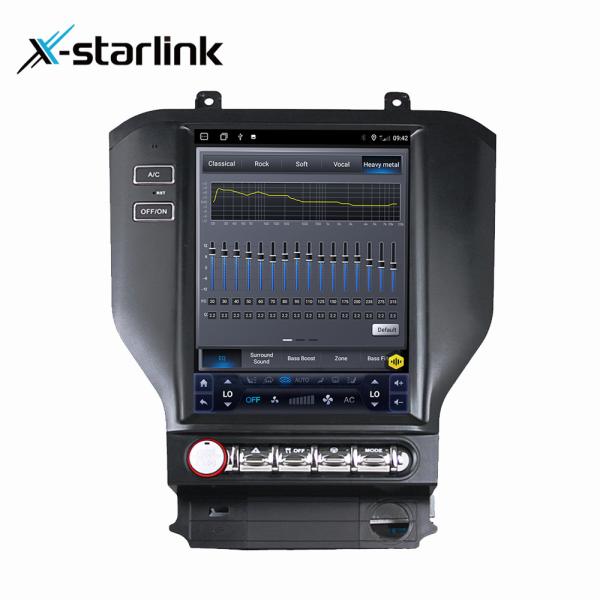 Quality 9.7 Inch Android Navigation Unit for Ford Mustang 2015-2018 with Android 13, Bluetooth 5.0, and 5.1 Channel Stereo Output wholesale