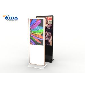 32 Inch LCD Touch Screen Advertising Displays Humanized Inner Structure