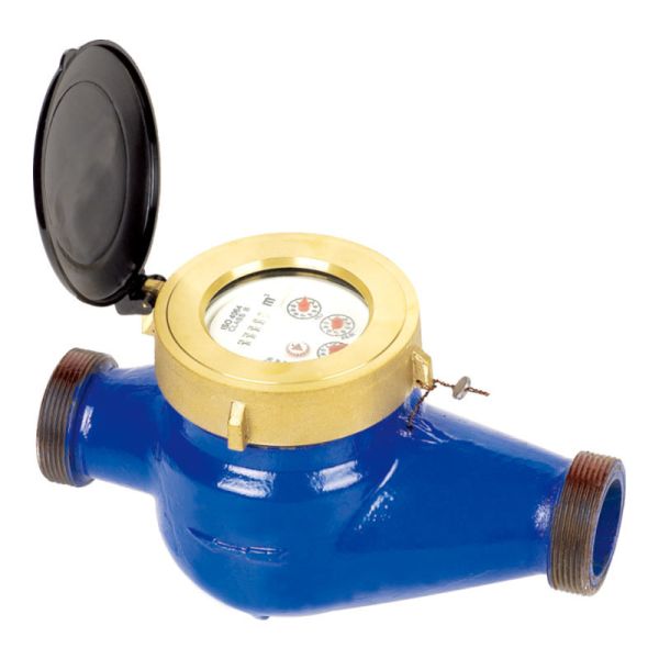 Lightweight dry type disc water meter LXSG 15E 50E with rotary impeller small