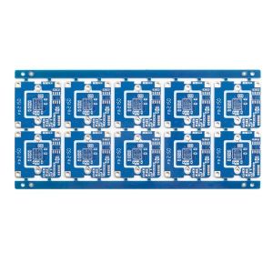 FR4 TG135 Multilayer Quick Turn PCB Boards Blue Solder Mask 3OZ