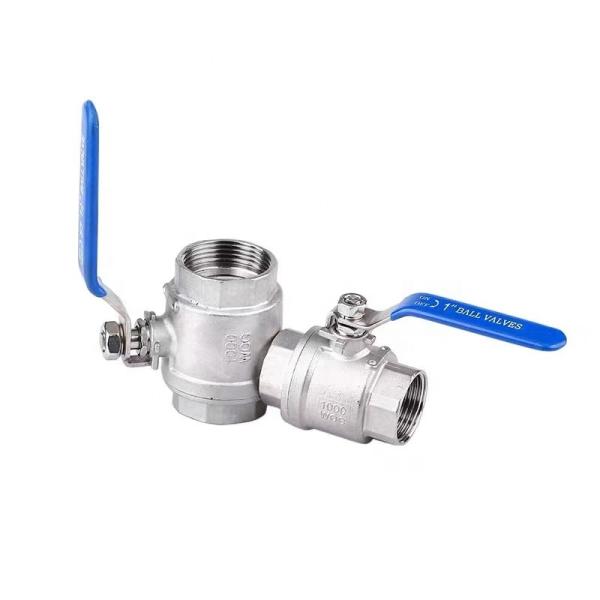 1''-8'' SS316 DN50 Female Threaded Manual Control Ball Valve for Precise Flow