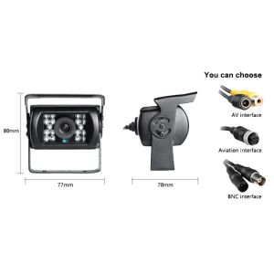 Universal BUS Camera Car Truck Form Cam IR Lights Night Vision HD CCD Car Backup