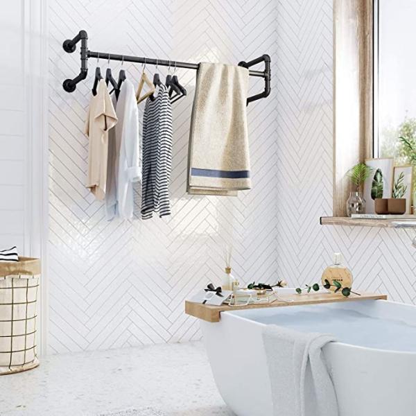 Quality Adjustable Metal Clothes Hanger Rack for CLOTHES DN15 DN20 DN25 Rust-resistant wholesale