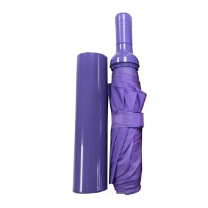 China 190T Polyester Manual Open Wine Bottle Umbrella Diameter 37in For Promotion on sale