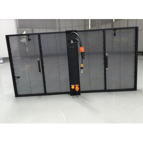 Quality 1500CD Transparent Glass LED Screen Full Color ICE LED Screen for Electronic Advertising wholesale