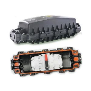 Underground 288Cores Fiber Optic Closure 2in 2out Horizontal Aerial Joint