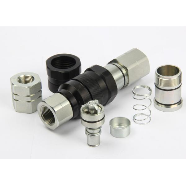 Avoiding Toughness Flat Faced Hydraulic Coupler Chrome Three LSQ-VEP Thread
